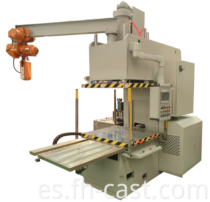 Single-station C-type 40t wax injection machine